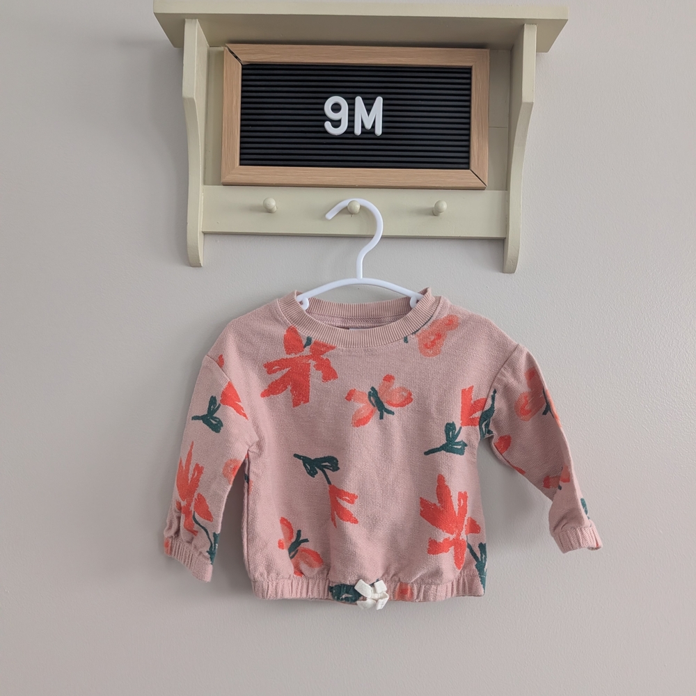 Floral Pink Kids Top